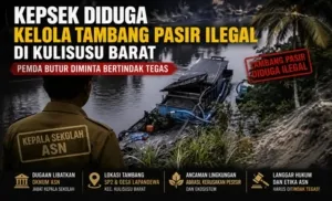 Isu Tambang Pasir di Kulisusu Barat, Keterlibatan Kepsek Jadi Sorotan