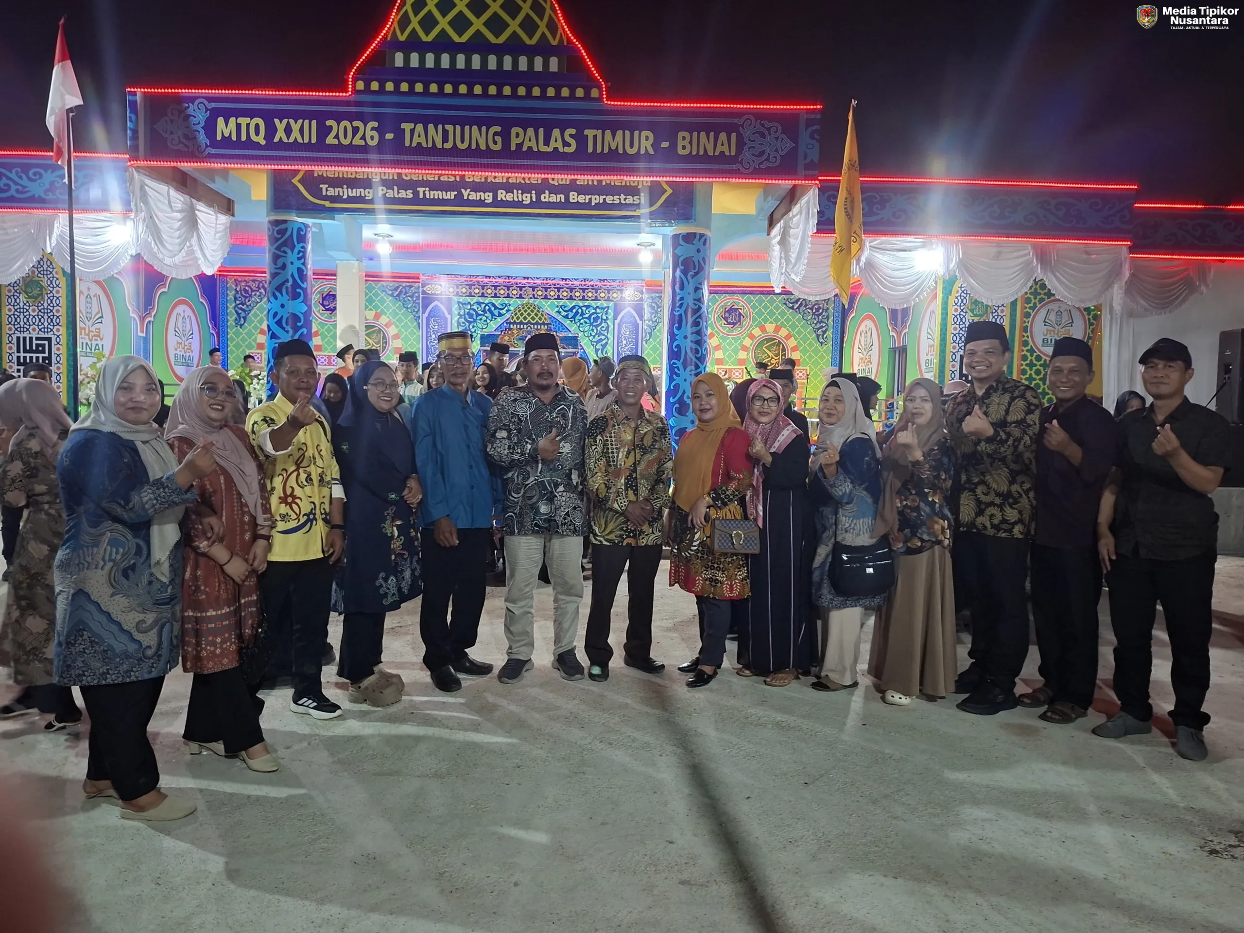 MTQ ke-22 Tanjung Palas Timur Berlangsung Sukses,Desa Binai Tuai Apresiasi