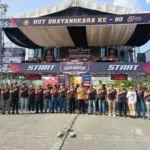 Open Drag Bike Dhira Brata Cup Championship 2026 Resmi Dibuka Di Samarinda Dalam Rangka Hari Bhayangkara Ke-80