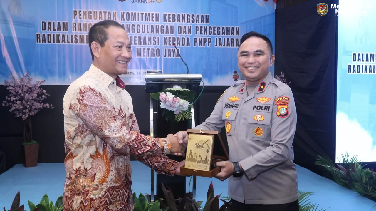 Perkuat Komitmen Kebangsaan,Polda Metro Jaya Bekali PNPP Wawasan Kebangsaan dan Nilai Toleransi