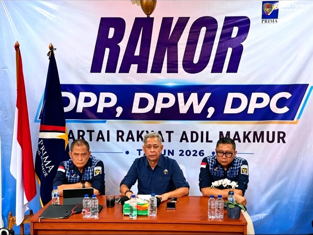 Agus Jabo: PARTAI PRIMA Tegaskan Komitmen Kebangsaan,Kawal Kebijakan Pro-Rakyat Pemerintahan Prabowo