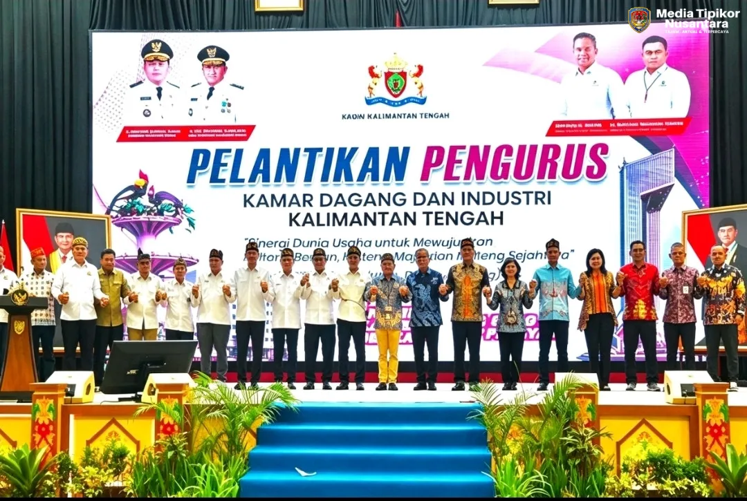 Resmi Dilantik,KADIN Kalteng Priode 2026-2031 Diharapkan Jadi Mitra Utama Dorong Investasi Dan Ekonomi Daerah