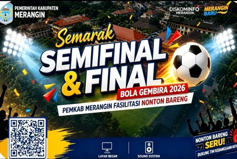 Seru Bareng Pemerintah Merangin Siapkan Nobar Piala Dunia 2026: Kopi Khas Jangkat Gratis & Dukung UMKM Lokal