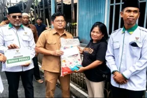 Baznas Berau Kunjungi Lokasi Kebakaran,Serahkan Bantuan Untuk Mama Marlina Dan Tegaskan Pentingnya Gotong Royong