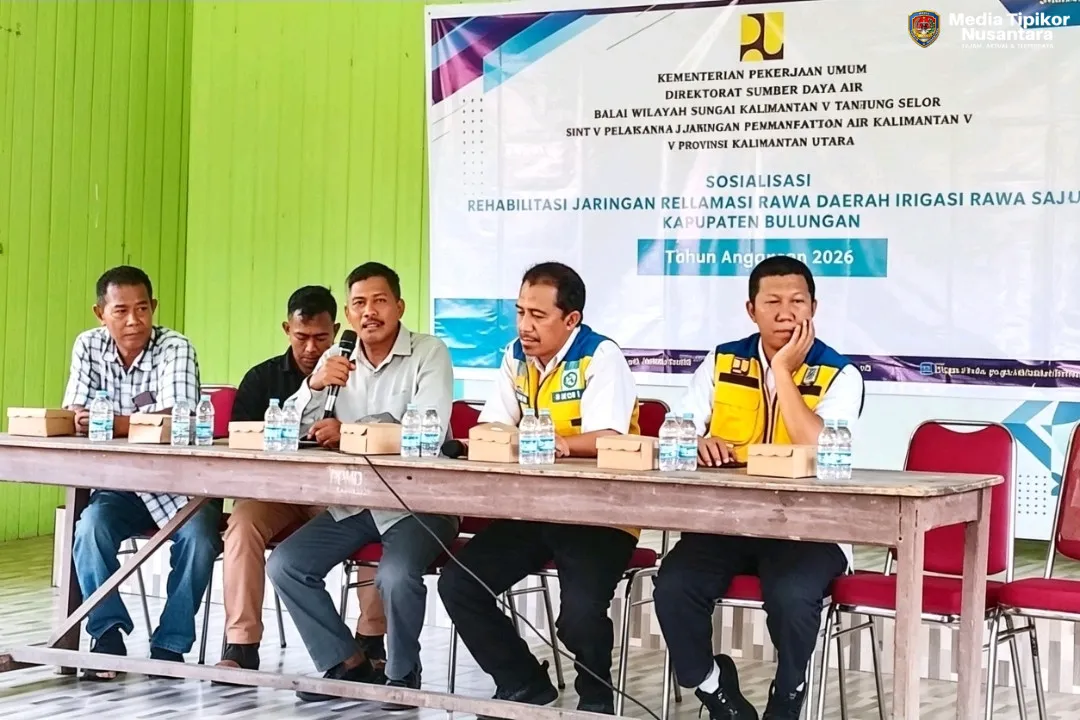 Sosialisasi Proyek Irigasi Dan Pengendalian Banjir,Masyarakat Minta Prioritas Sesuai Kebutuhan Nyata