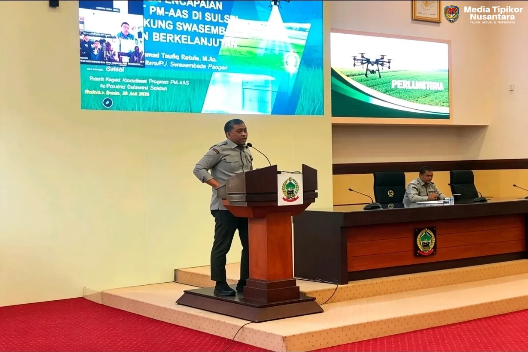 Bone Perkuat Komitmen Capai 10 Ton Gabah/Ha,Dorong Medernisasi Pertanian Lewat PM-AAS