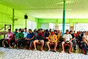 Pembagian SHU Desa Sajau Hilir:Transfaransi Dijaga,Anggota Sepakat Pertegas Aturan Administrasi