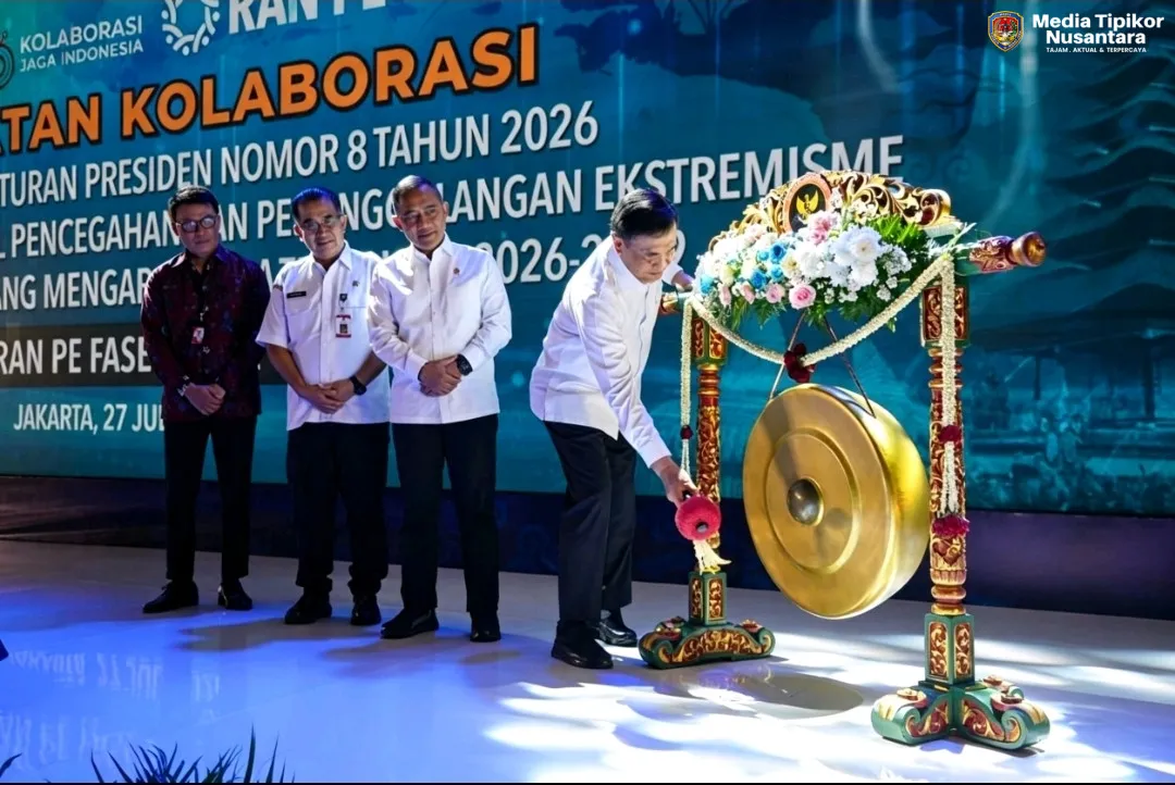 Buka Kegiatan Penguatan kolaborasi Pencegahan Dan Penanggulangan Terorisme,Menko Polkam Bacakan Gurindam Dua Belas