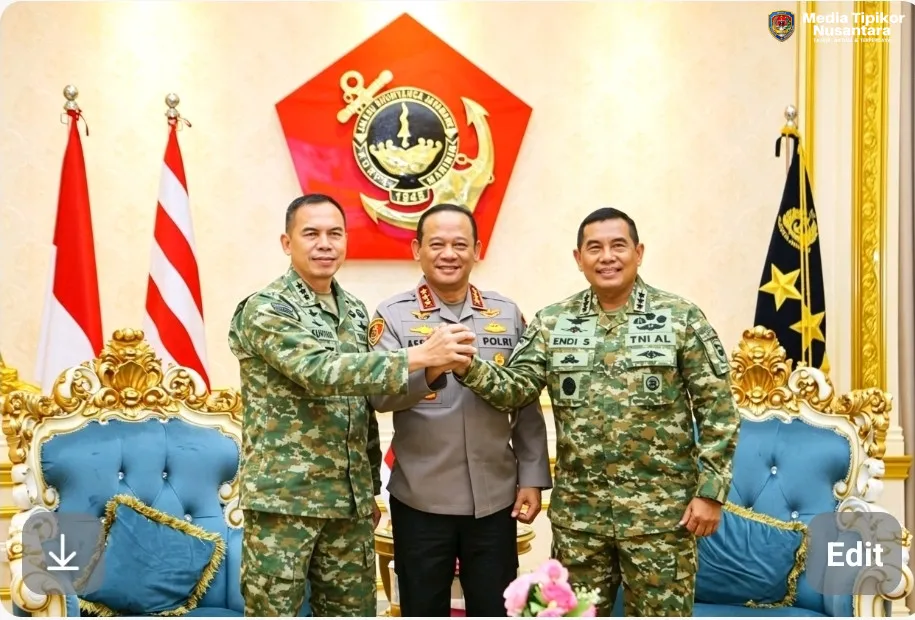 Kapolda Metro Jaya Dan Pangdam Jaya Kunjungi Panvkormar, Perkuat Sinergitas TNI-POLRI