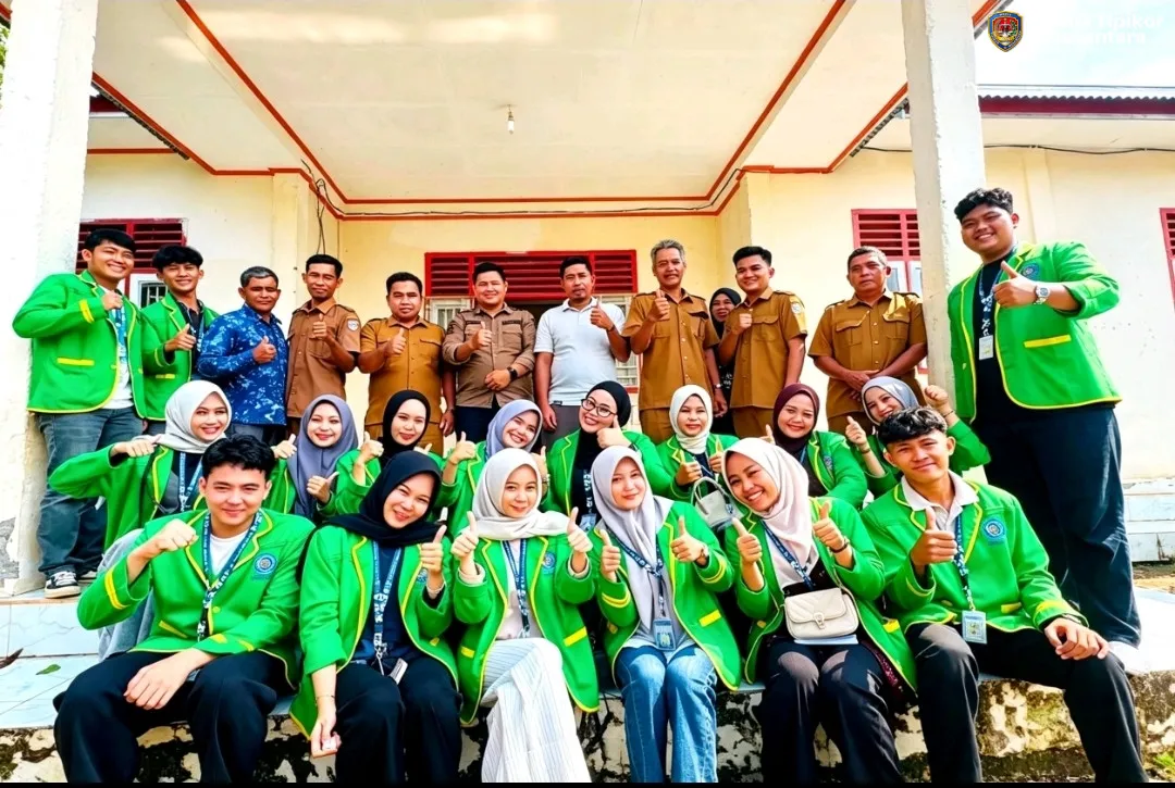 Mahasiswa KUKERTA UMMUBA Resmi Mengabdi Di Desa Rantau Panjang