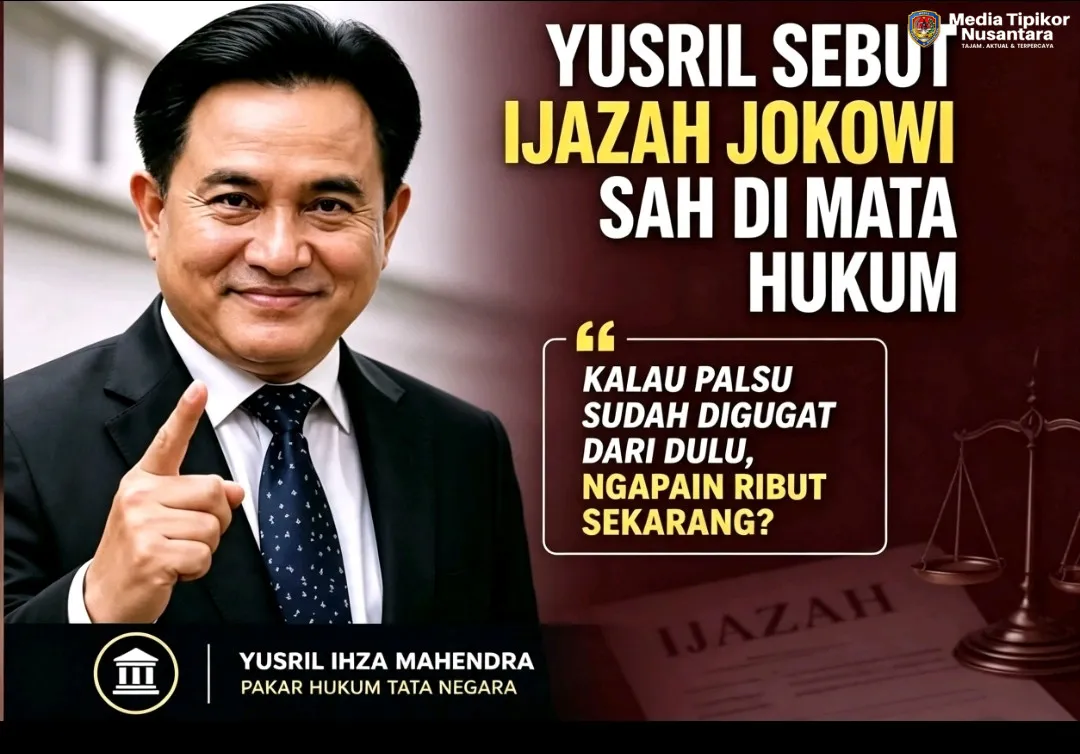 Yusril Ihza Mahendra Tegaskan secara hukum