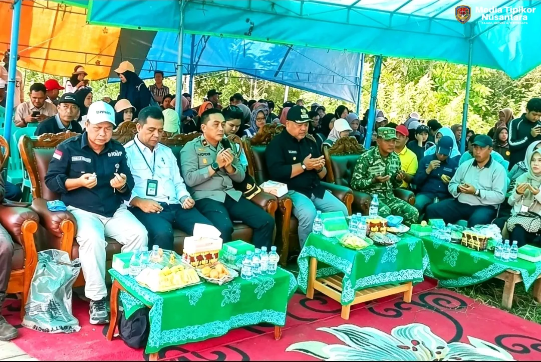 WABUP BERAU Pimpin Gerakan Tanam Serentak 50 Hektare:Kampung Melati Jaya Jadi Pusat Percontohan Sawah
