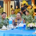 Kapolri Hadiri Silaturahmi Strategis Pimpinan Lembaga Negara Di Mabes TNI AL