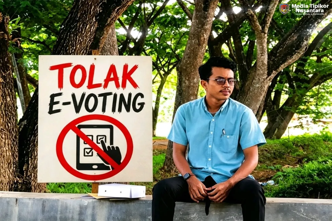 JANGAN JADIKAN PILKADES SEBAGAI AJANG UJI COBA TEKNOLOGI  FKPPM Sumbawa Barat Soroti Rencana Penerapan E-Voting Tanpa Tahap Uji Coba