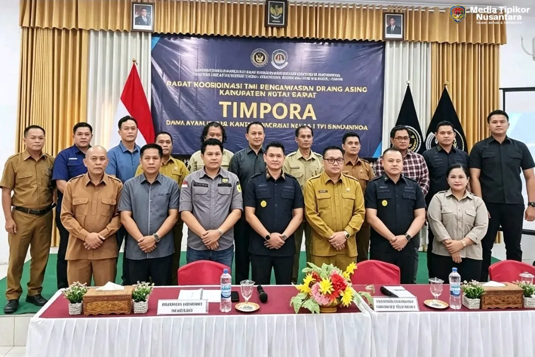 TIMPORA Kutai Barat Siap Kawal Keberadaan WNA Secara Tertib Dan Berkeadilan