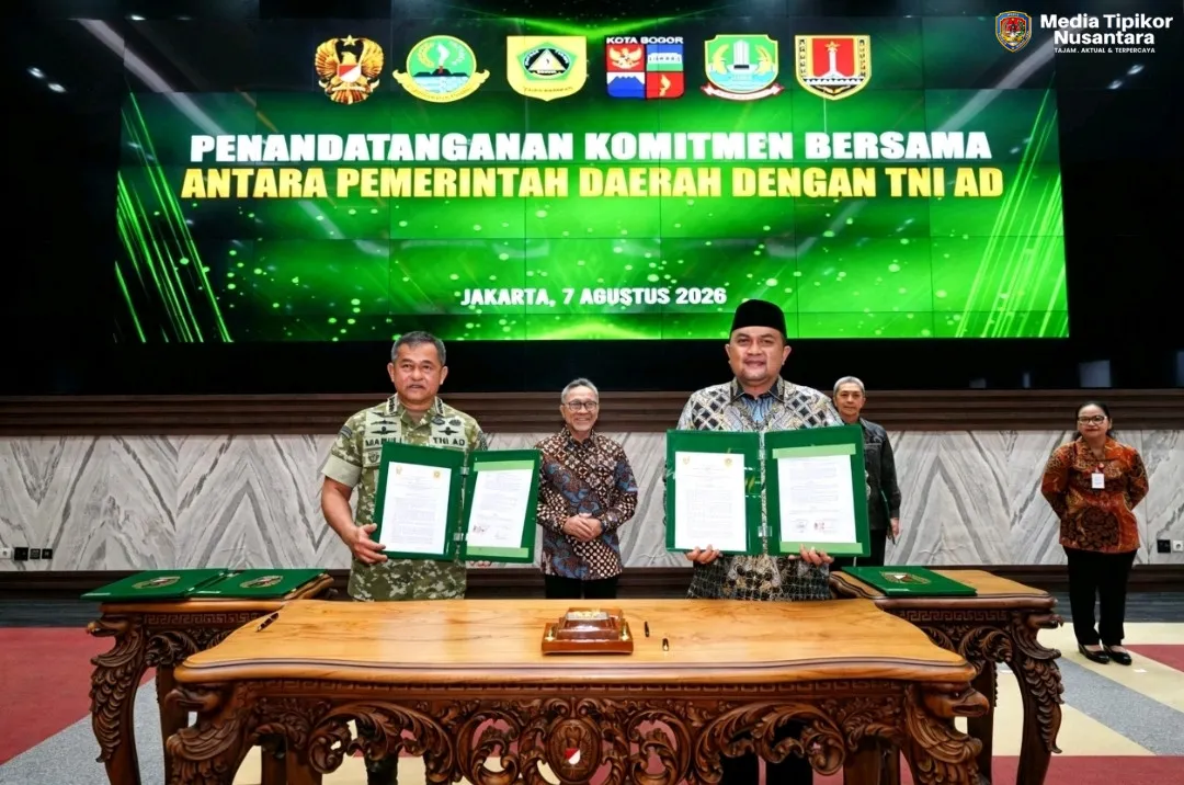 TNI AD dan Empat Pemda Sepakati Pengelolaan Sampah Berbasis Teknologi