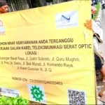 Galian Kabel Optik Indonet-PT Netco Trans Nusa Berlarut,K3 Diabaikan, Pengguna Jalan Terancam