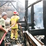 Musibah kebakaran Kandang di Pandegelang:104 Ekor Domba Garut Ludes,Kerugian Capai 380 juta