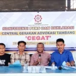 Aliansi Pemuda Lingkar Tambang SJR,Deklarasikan CEGAT