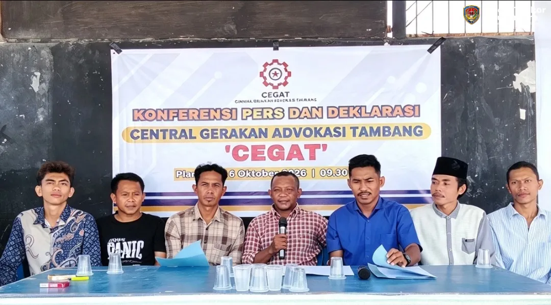 Aliansi Pemuda Lingkar Tambang SJR,Deklarasikan CEGAT